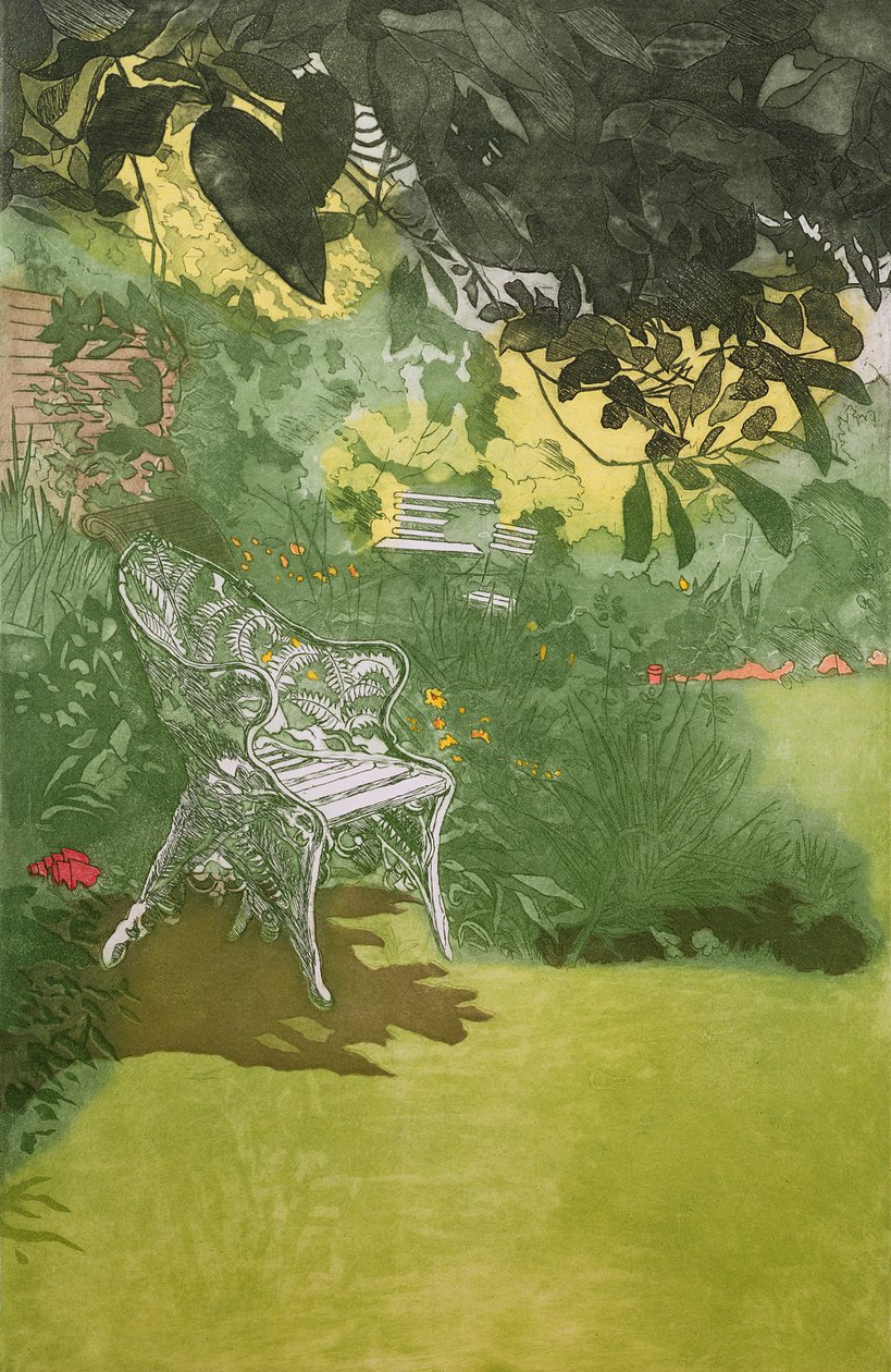 Yaz Bahçesi (baskı) by Valerie Daniel