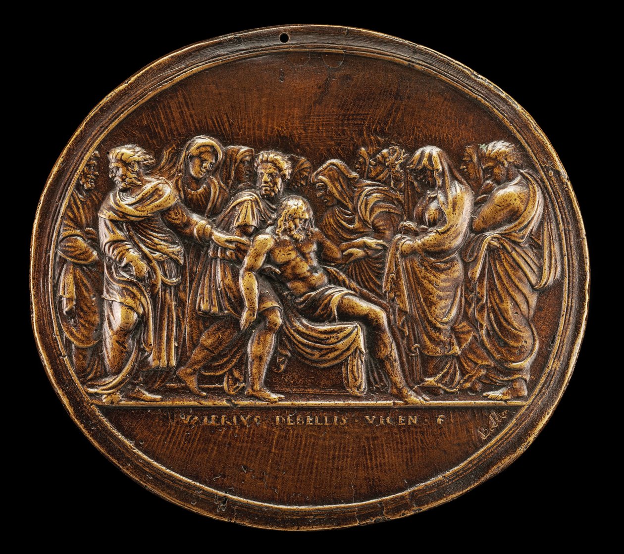 Entombment, 1525 veya sonrası. by Valerio Belli