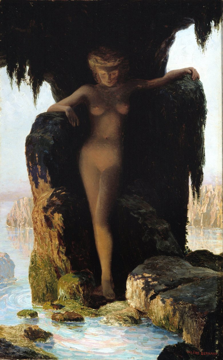 Kaynak (tuval üzerine yağlı boya) by Valère Bernard
