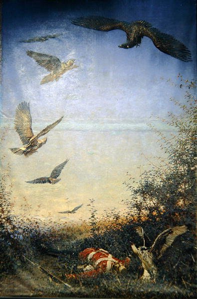 ಎ ಫಾರ್ಗಾಟನ್ ಸೋಲ್ಜರ್ ಟರ್ಕಿ by Vasili Vasilievich Vereshchagin