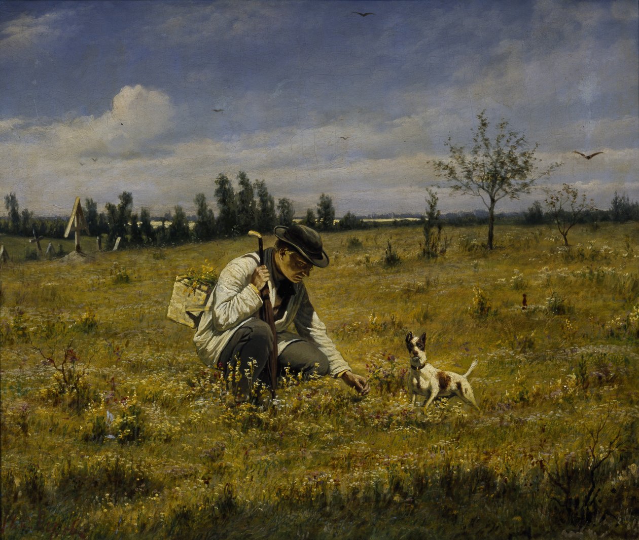 Botanikçi, 1874 by Vasili Grigorevich Perov