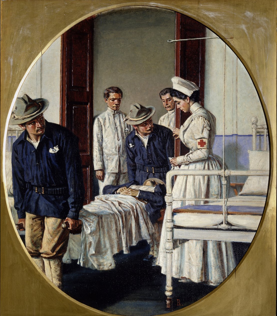 Askeri Hastanede, 1901 by Vasili Vasilievich Vereshchagin