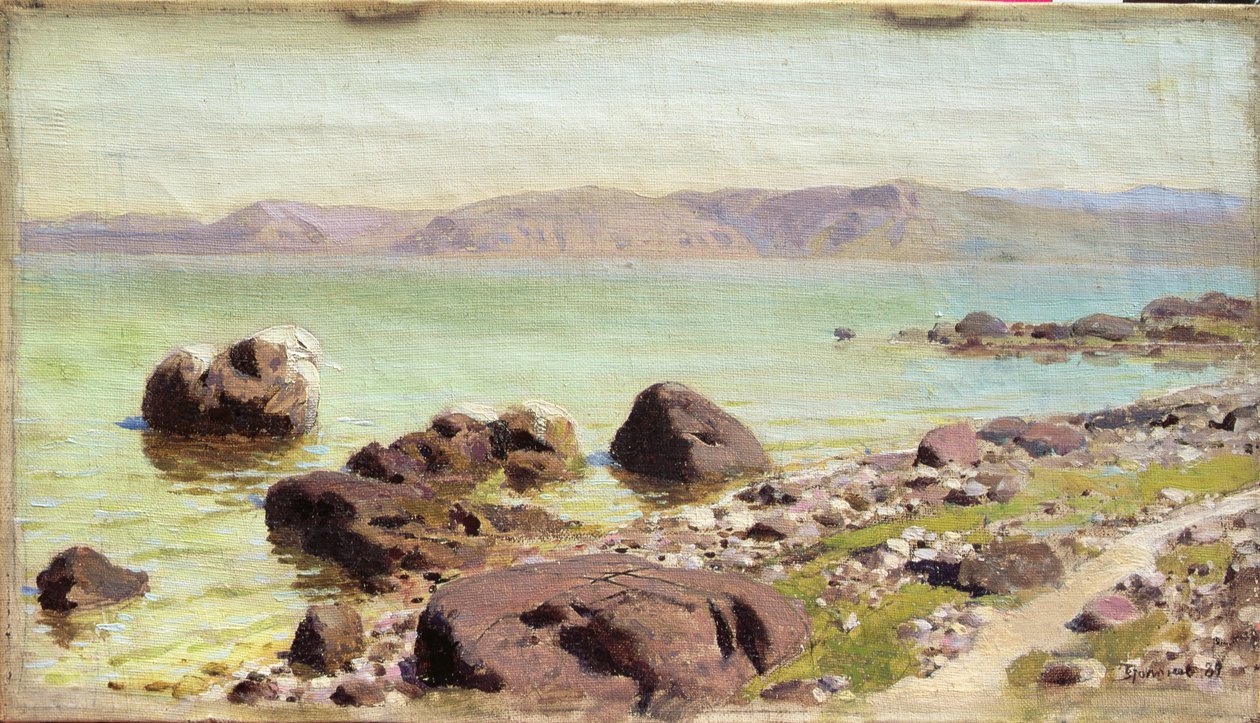 Kayalık Sahil, 1889 by Vasilij Dmitrievich Polenov