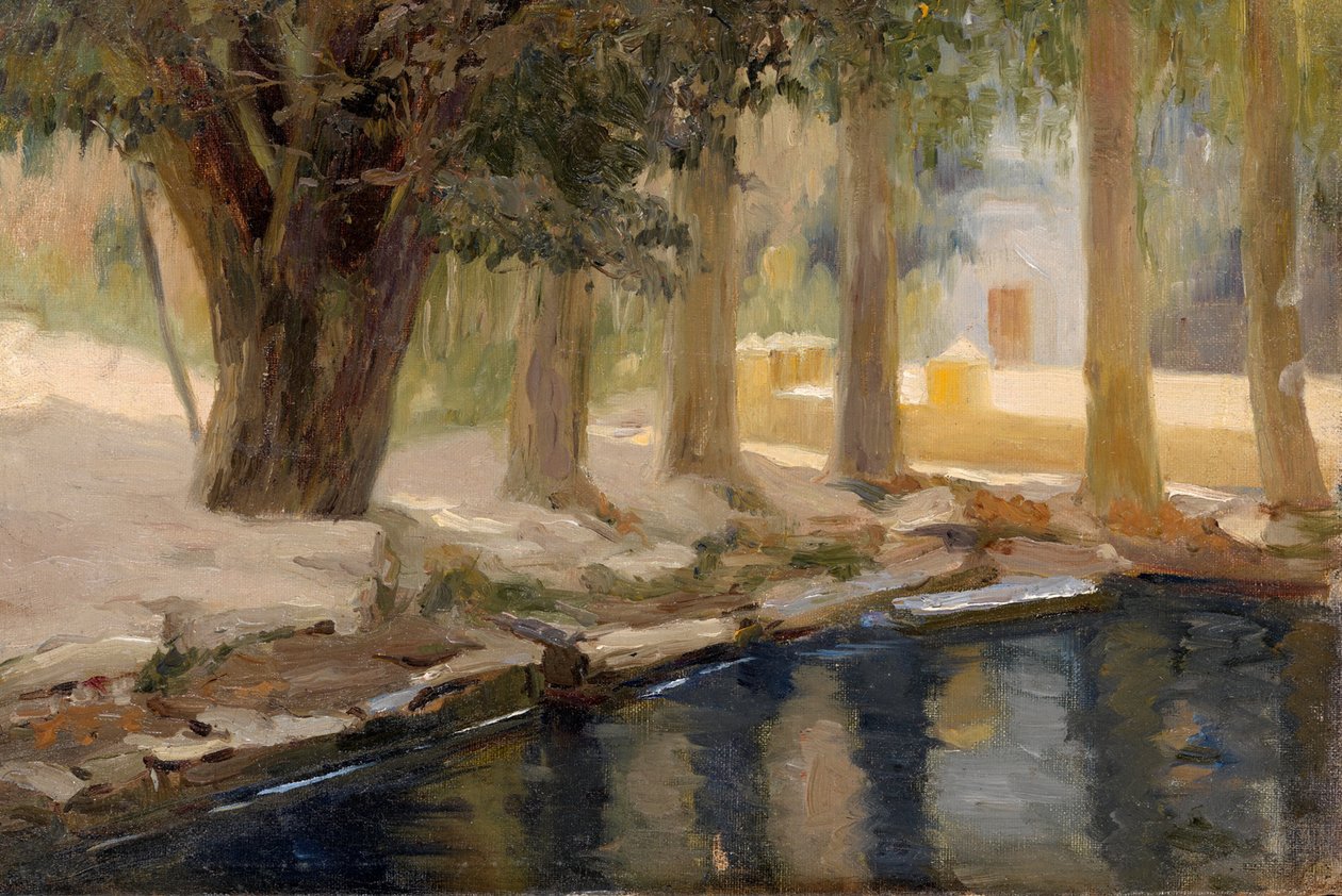 Gethsemane Bahçesi, 1880'ler by Vasilij Dmitrievich Polenov