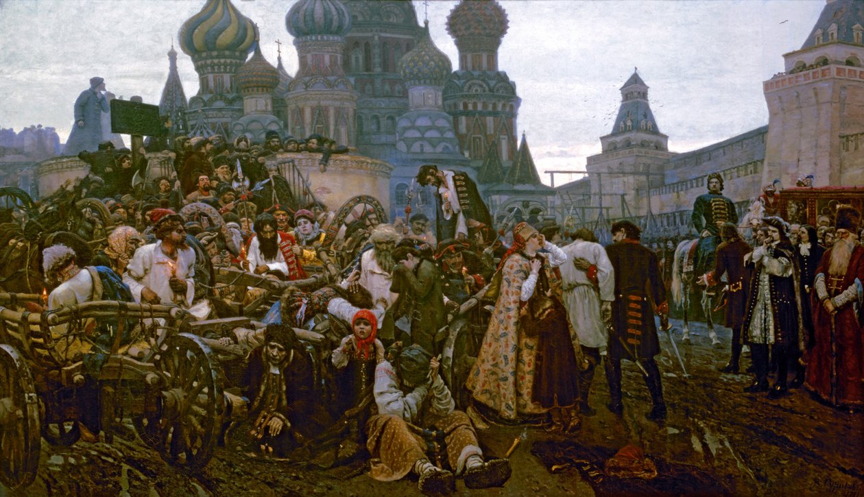 Streltsy İnfazının Sabahı by Vasily Surikov