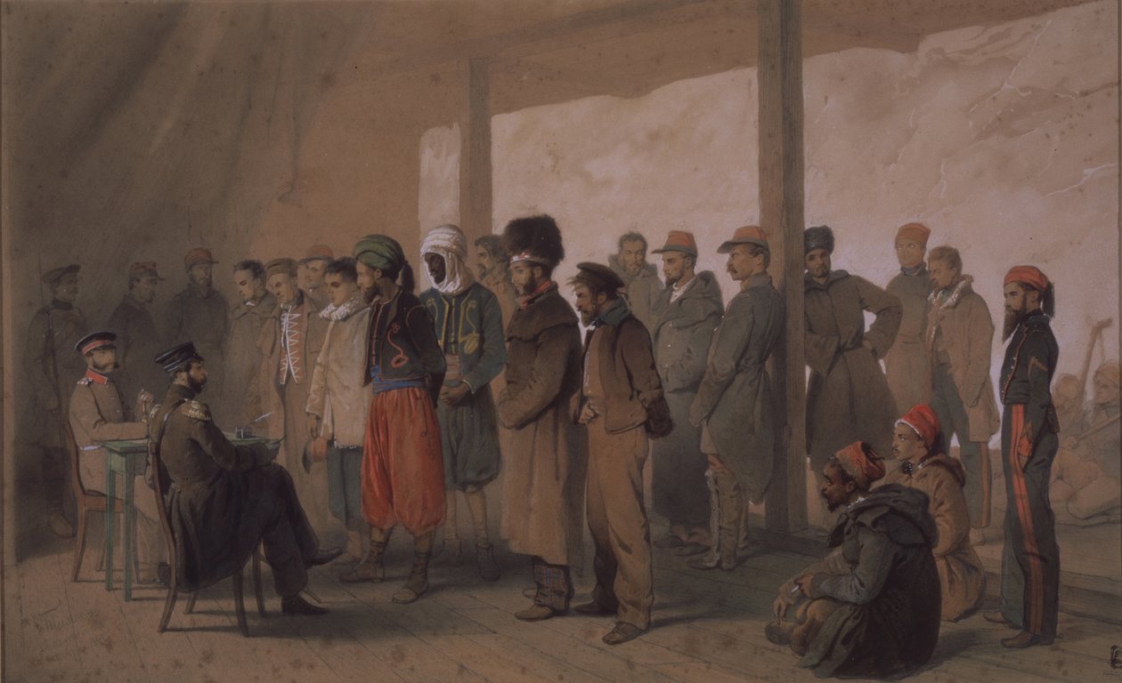 Sorgulama, 1855 by Georg Wilhelm Timm