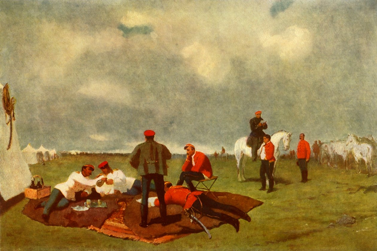 Bir Askeri Kamp, 19. yüzyılın sonlarında, 1965. by Vasily Vereshchagin