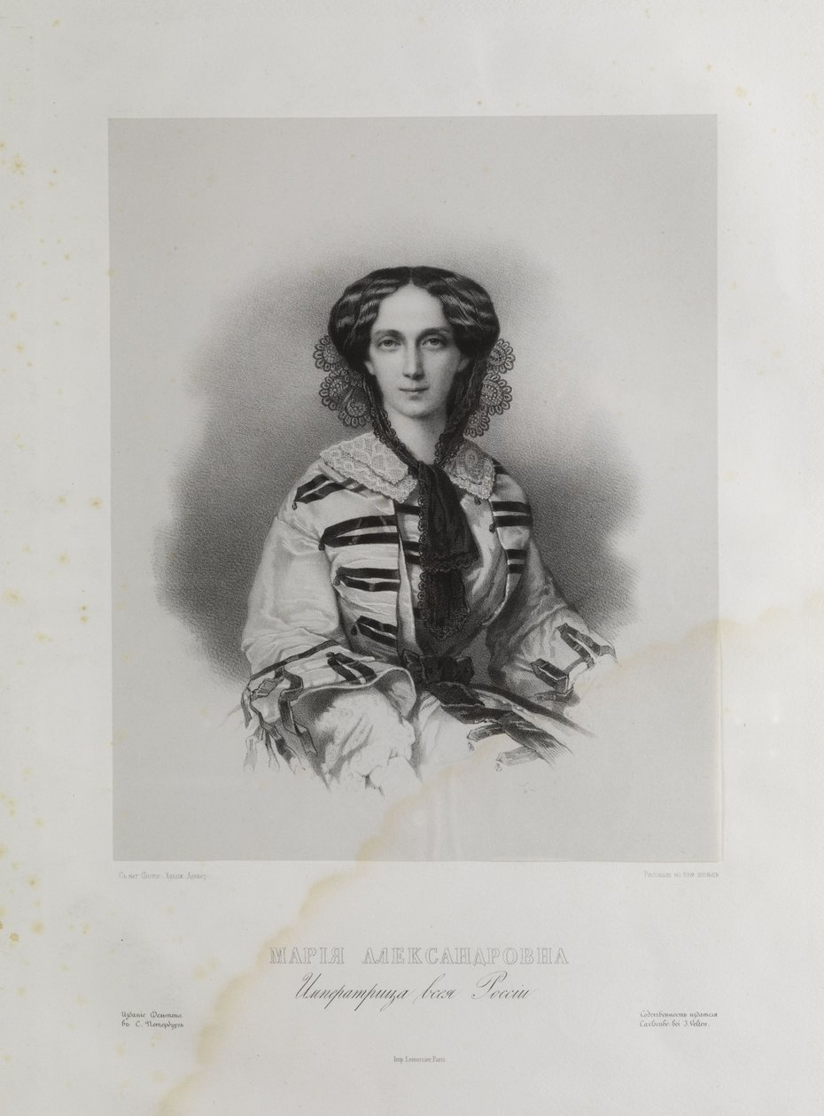 Zarin Maria Aleksandrovna, by Velten
