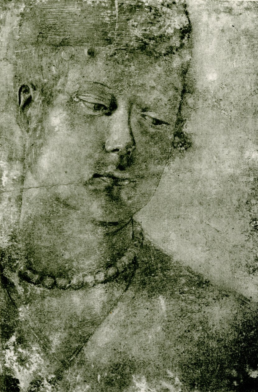 Kadın kafa çalışması by Venetian School