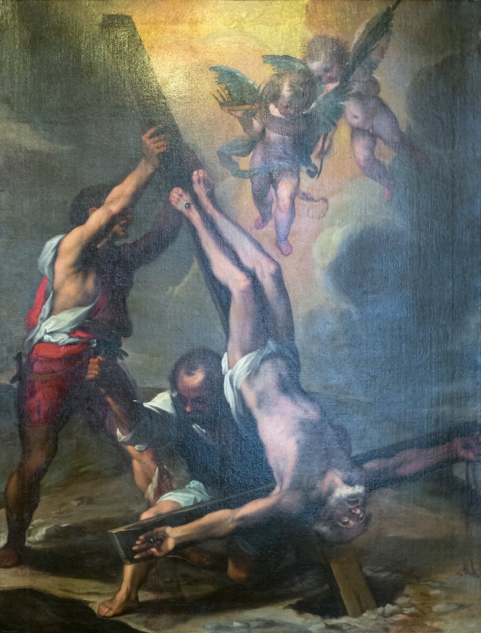 Aziz Petrus'un çarmıha gerilmesi by Ventura di Arcangelo Salimbeni