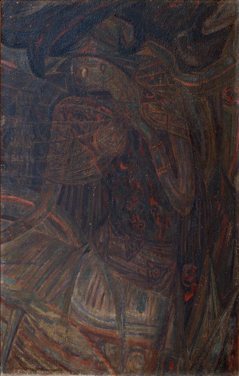 Sanatçının Yolu, 1923 by Vera Vladimirovna Khlebnikova