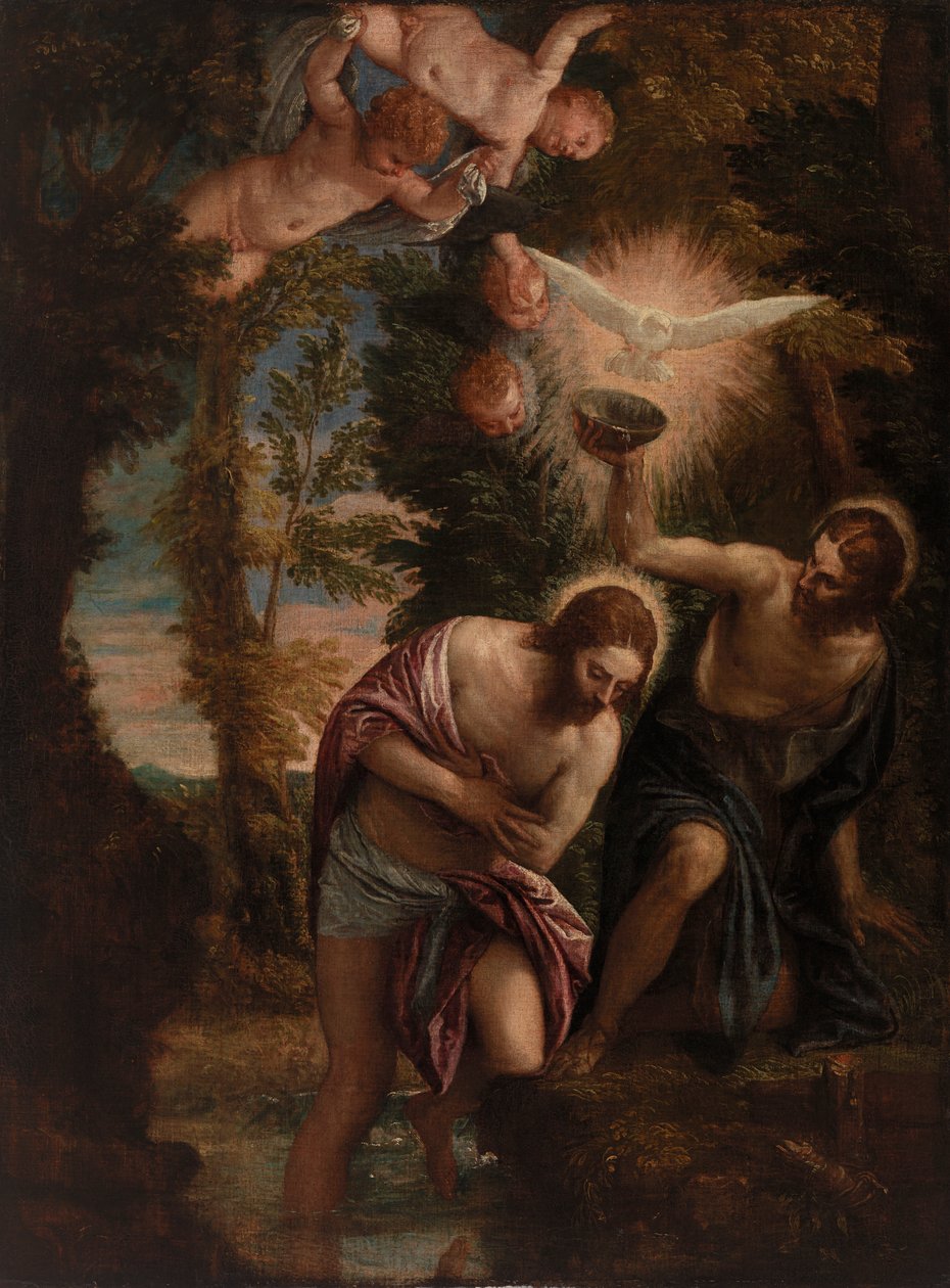 İsa'nın Vaftizi by Veronese (Paolo Caliari)
