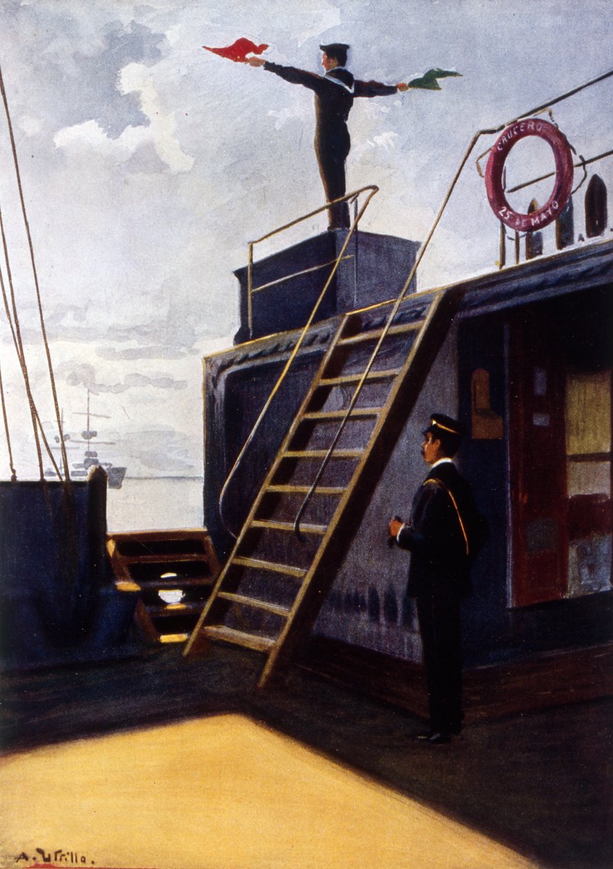 Arjantin Donanması işaretçisi by Vicente Blasco Ibanez