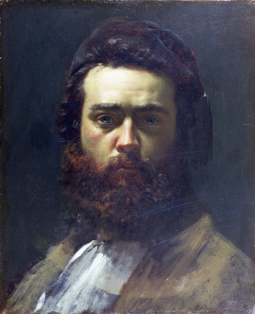Genç Bir Adam Olarak Otoportre by Victor Francois Eloi Biennoury