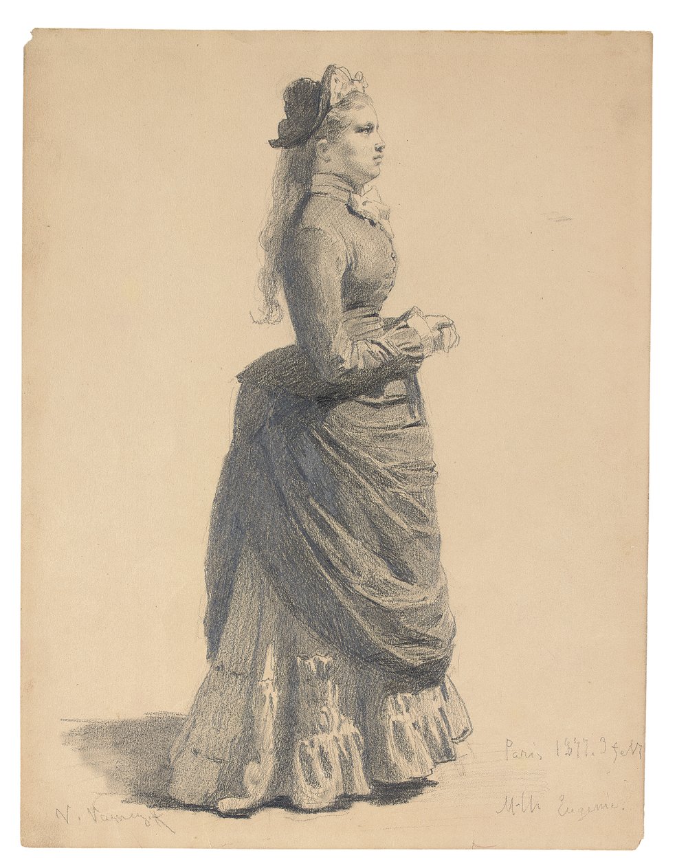 Bayan Eugenie by Victor Mikhailovich Vasnetsov