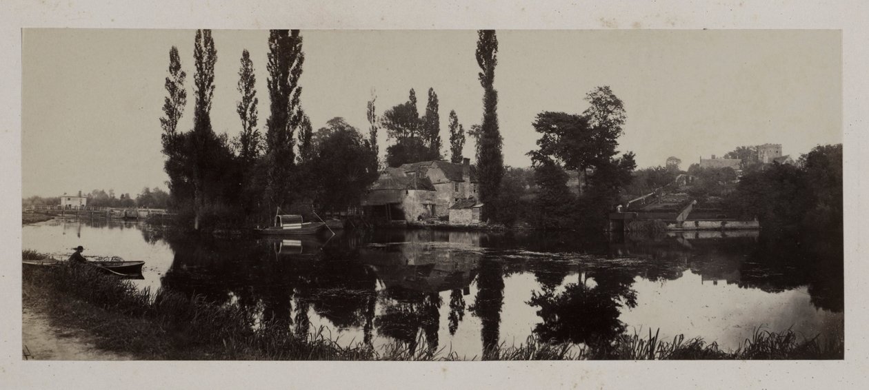 Iffley Mill, 1862. by Victor Prout
