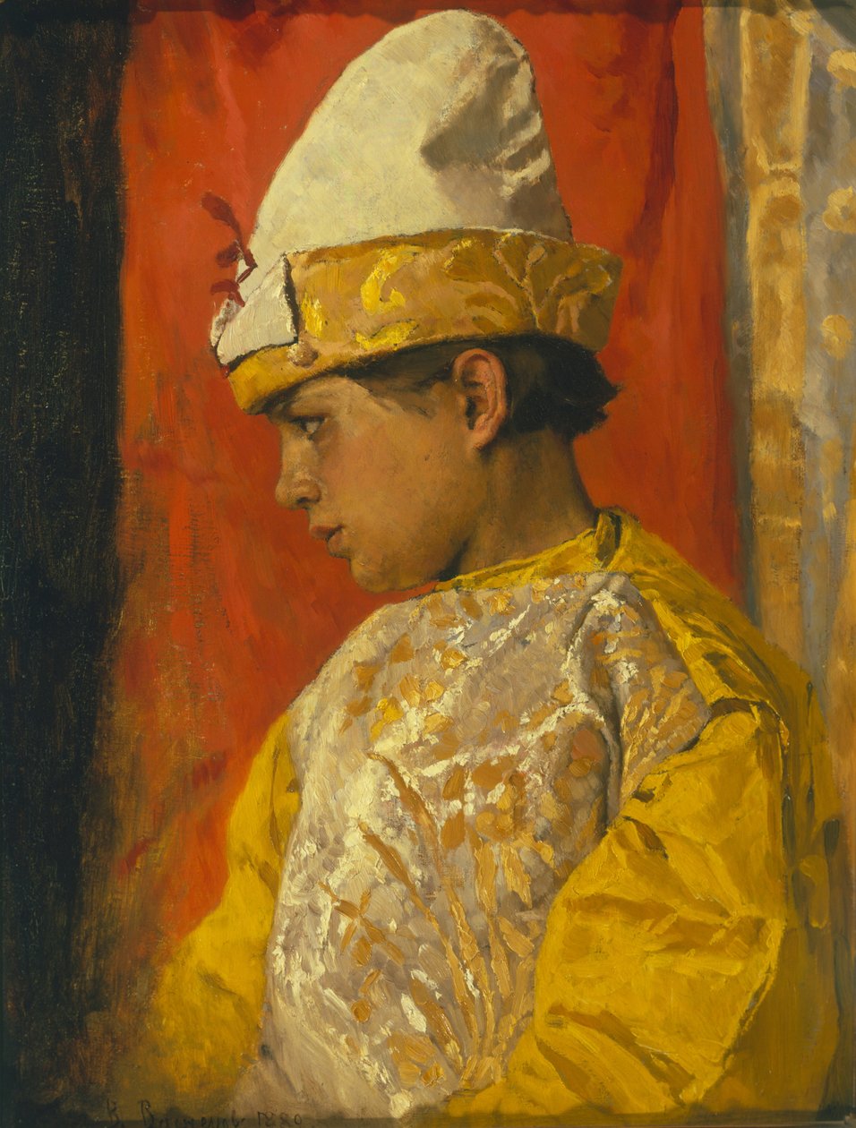 Smokorok elbiseli, 1882 by Viktor Mikhaylovich Vasnetsov