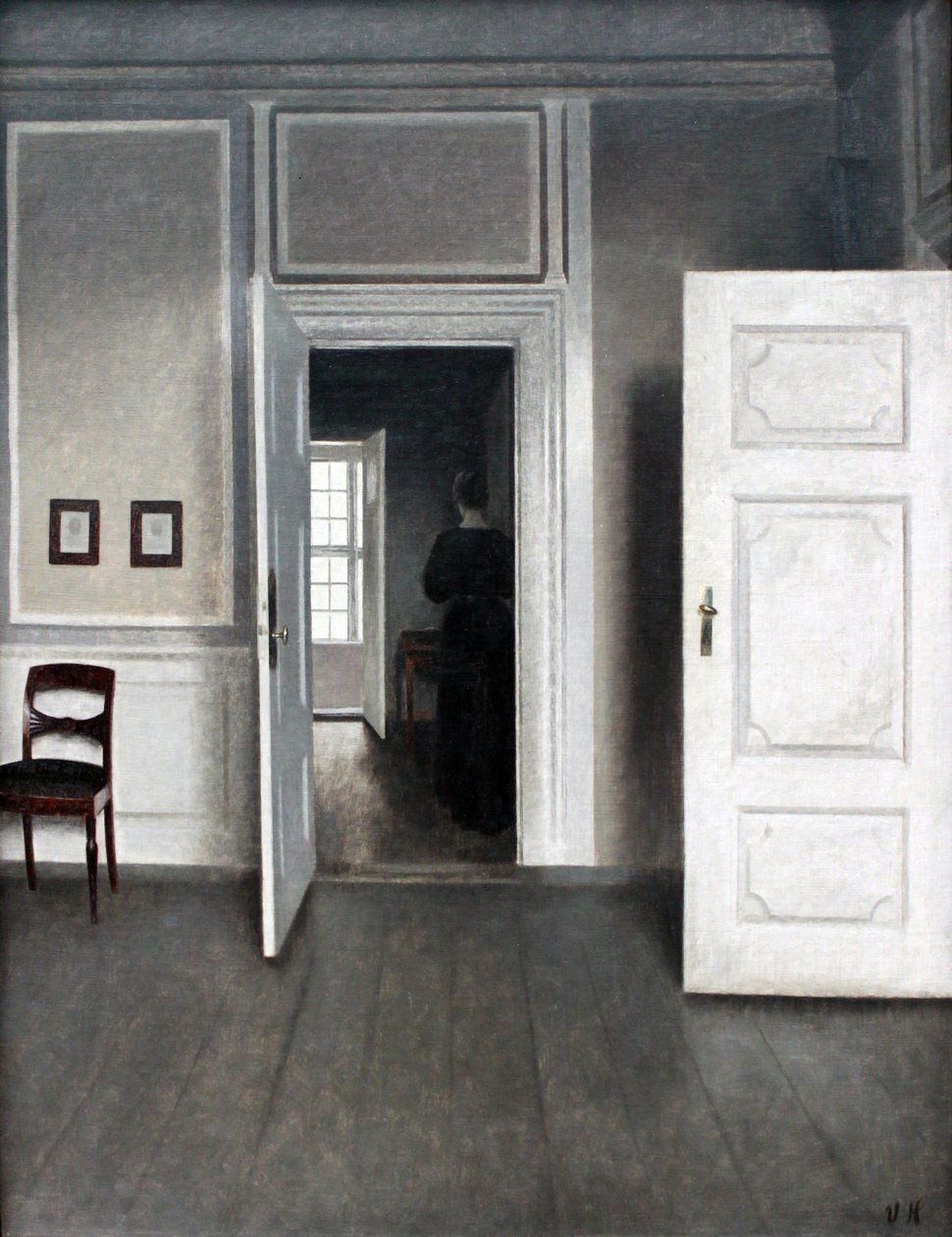 İç Strandgade 30 by Vilhelm Hammershøi