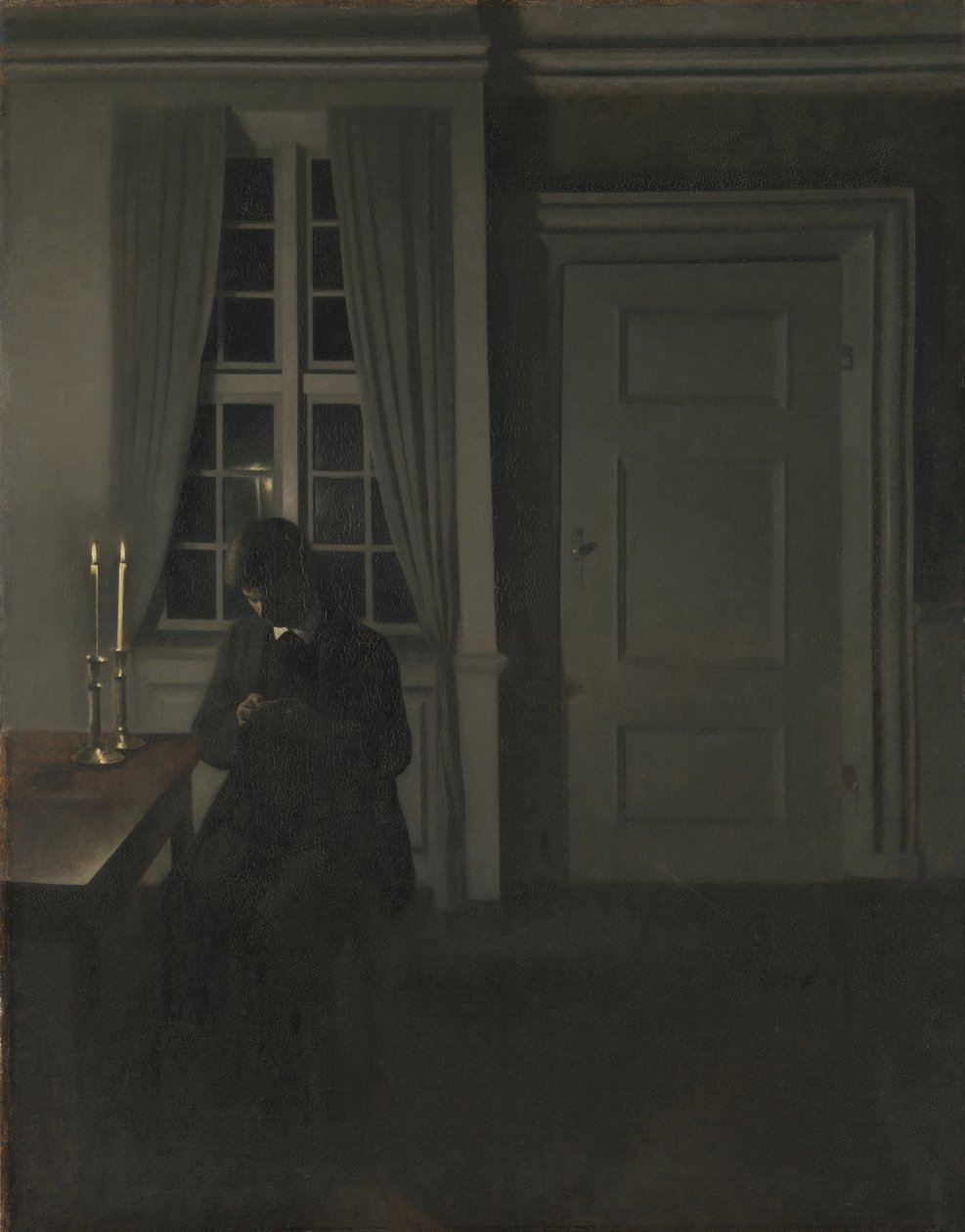 Madeni Para Koleksiyoncusu by Vilhelm Hammershøi
