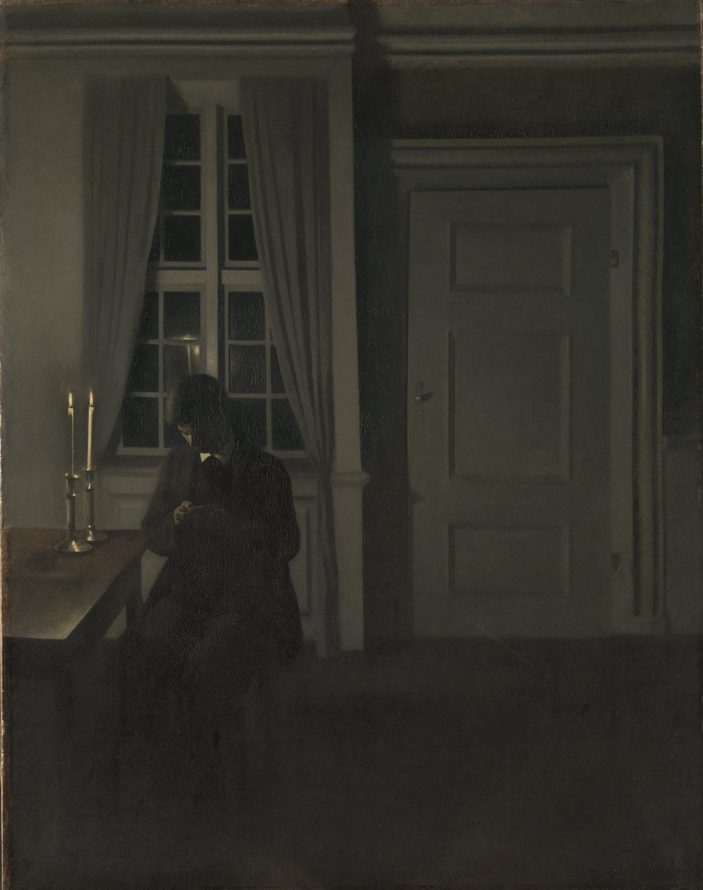Madeni Para Koleksiyoncusu by Vilhelm Hammershøi