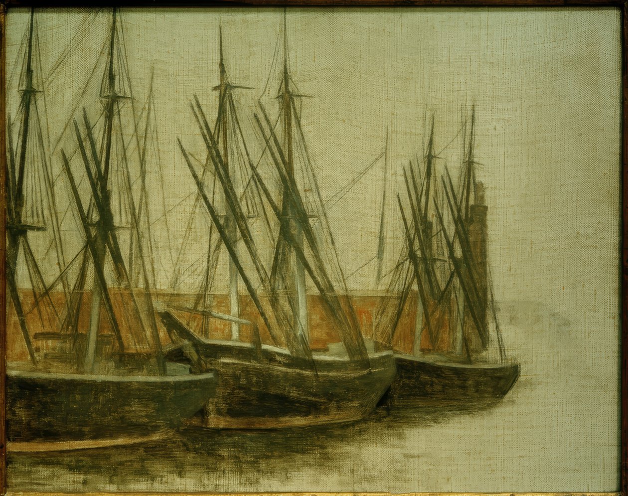 Christianshavns Kanal by Vilhelm Hammershoi