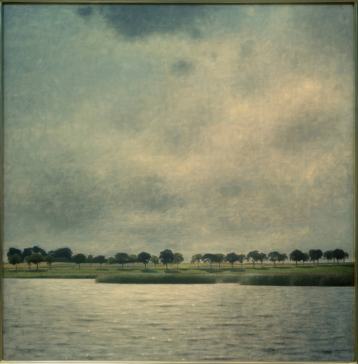 Gentofte Bkz. by Vilhelm Hammershoi