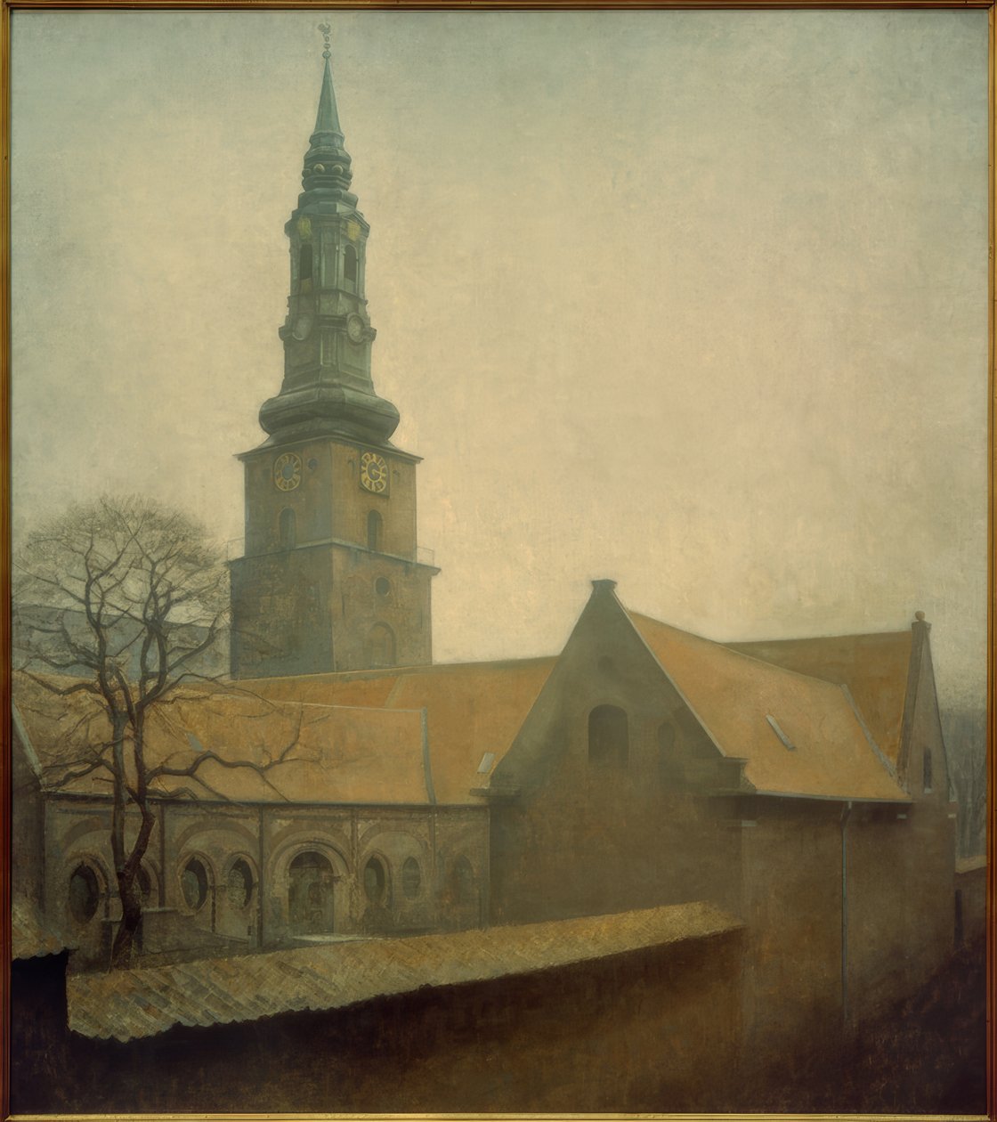 Petri Kilisesi by Vilhelm Hammershoi