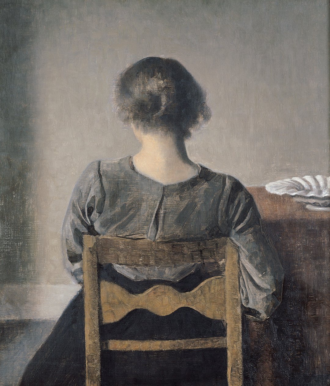 Dinlenmek by Vilhelm Hammershoi