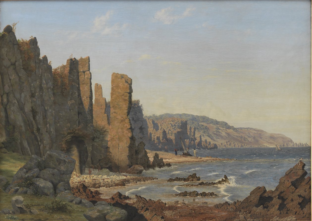 Kayalık Bir Sahil. Ro, Bornholm by Vilhelm Kyhn