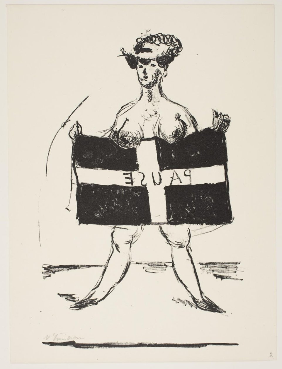"Klingens Kunstnermappe Nr. 2" dergisinden by Vilhelm Lundstrøm