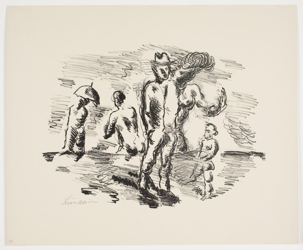 "Klingens Kunstnermappe Nr. 2" dergisinden by Vilhelm Lundstrøm