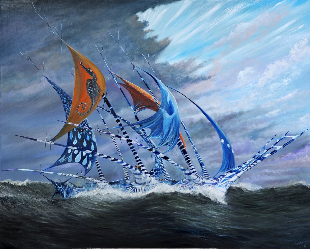 Fırtına yaratıcıları Koro Sea, 2018, by Vincent Alexander Booth