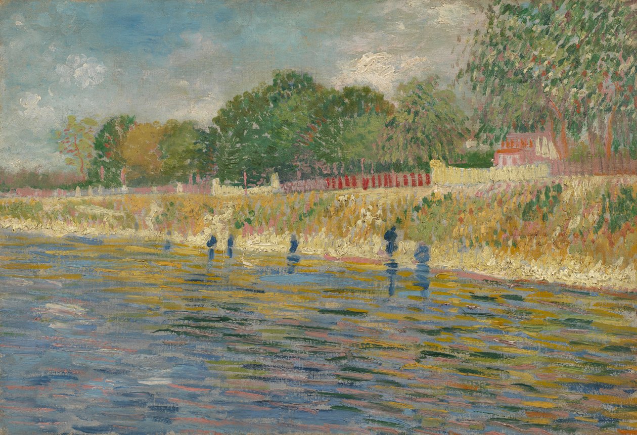 Seine Bankası by Vincent van Gogh