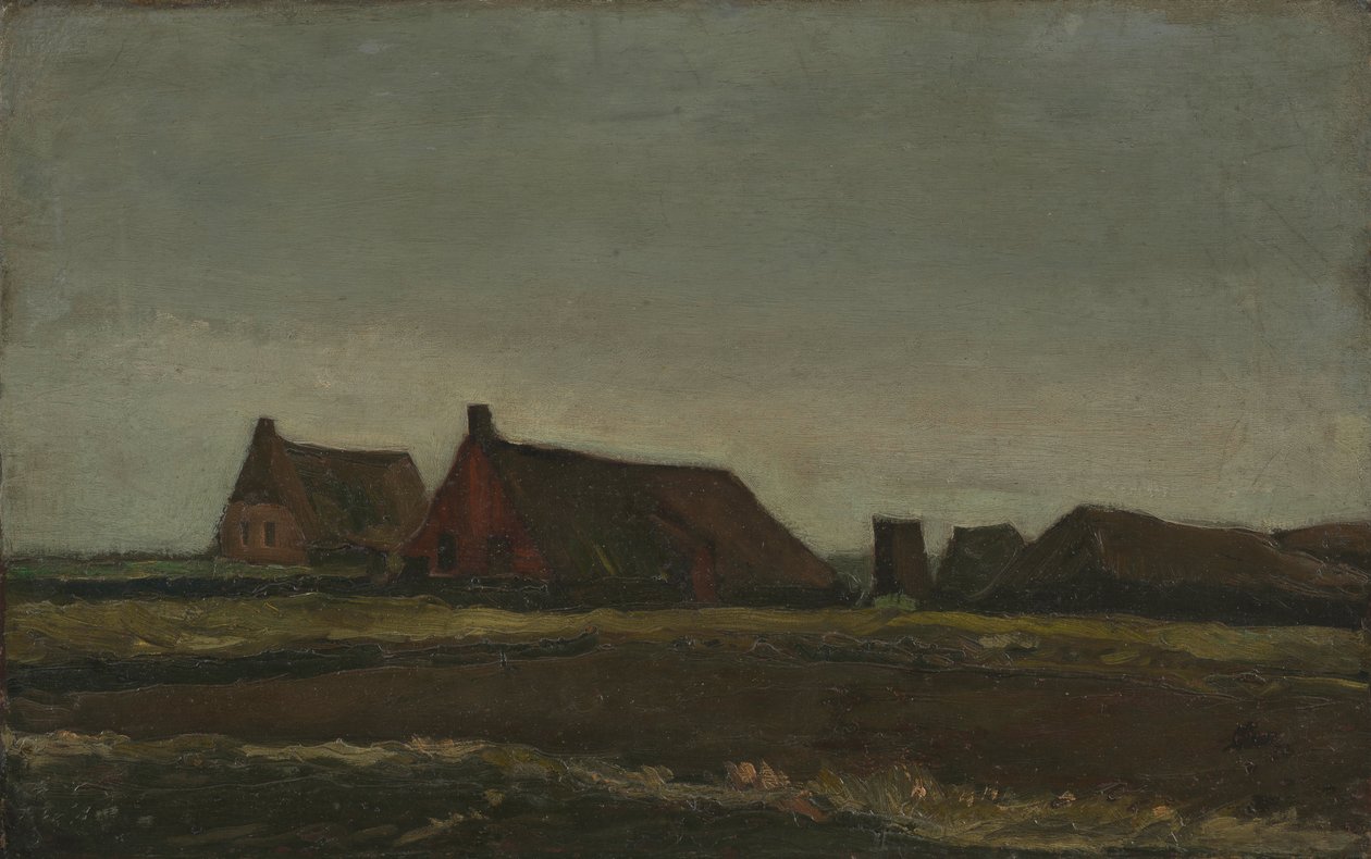 Kulübeler by Vincent van Gogh