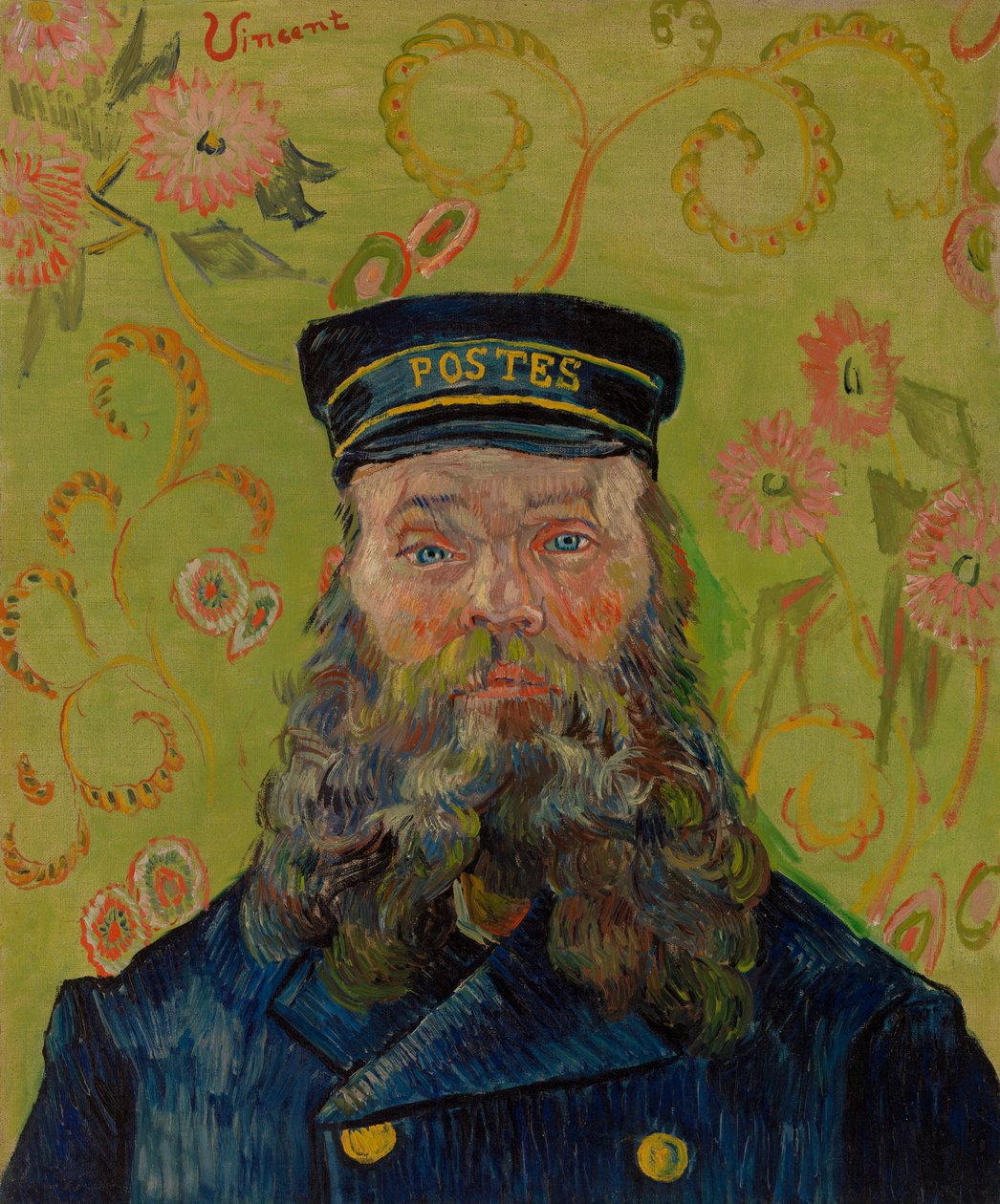 Postacı (Joseph-Étienne Roulin) by Vincent van Gogh