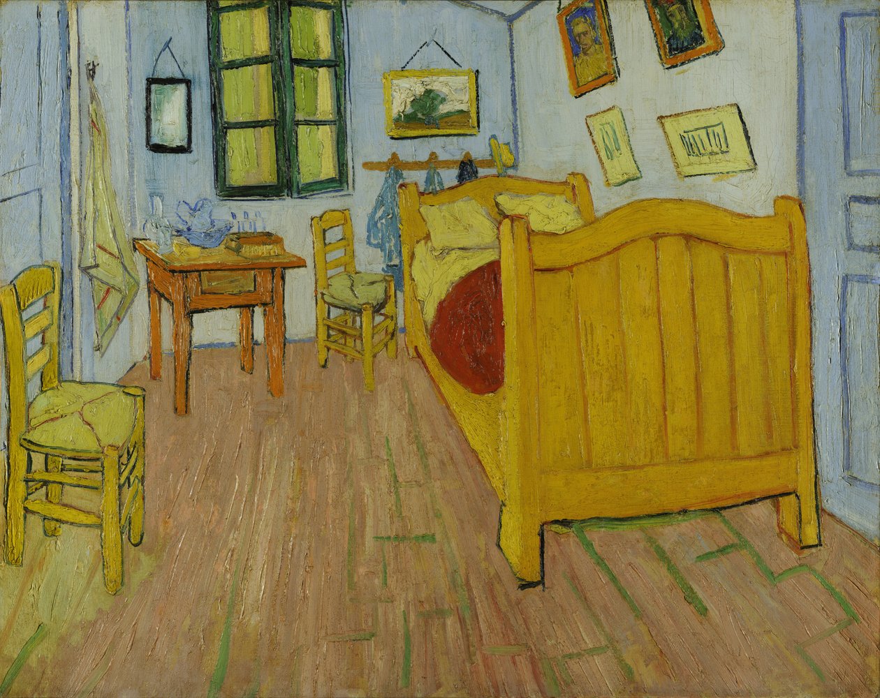 Yatak odası by Vincent van Gogh