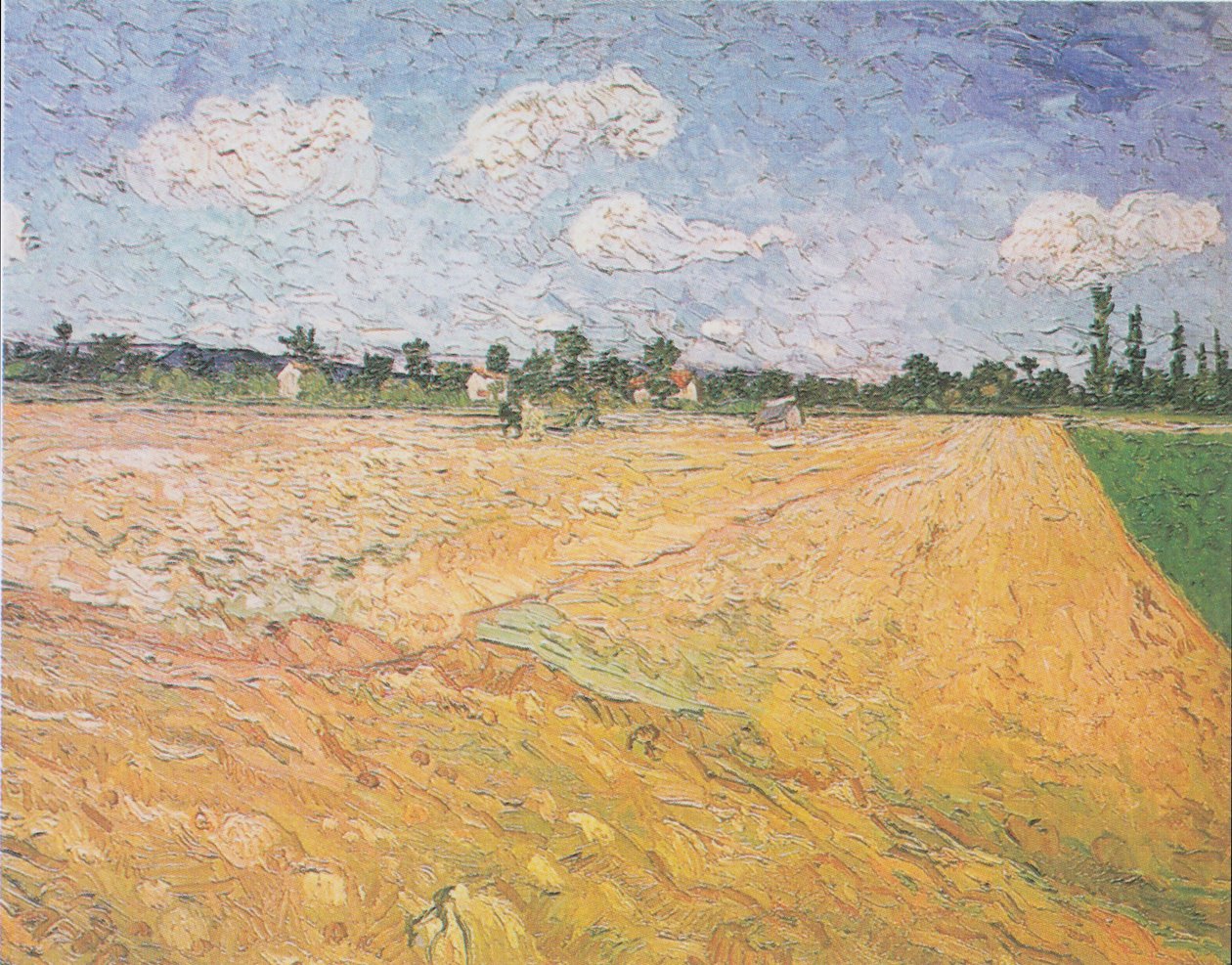 sürülmüş alan by Vincent van Gogh