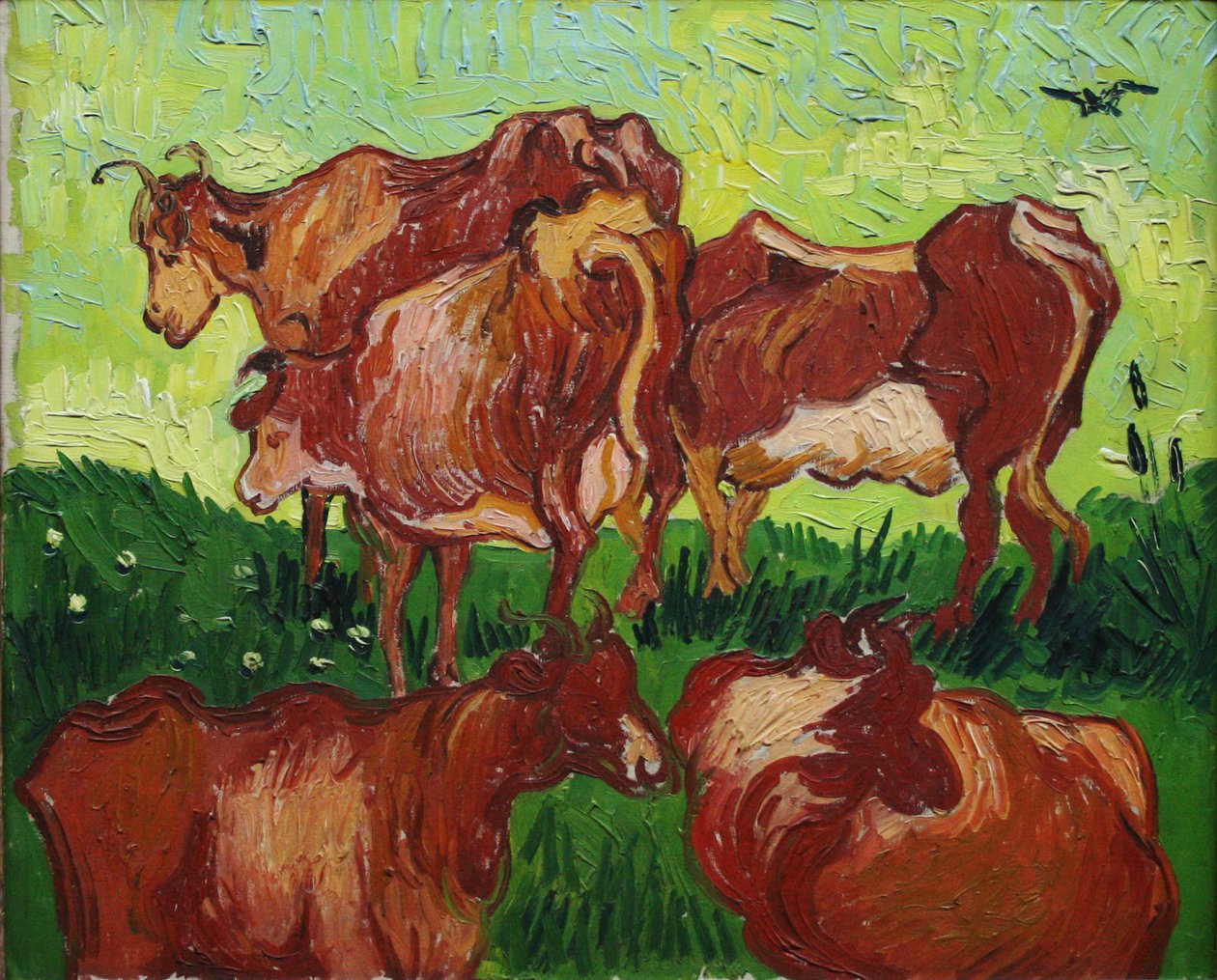 İnekler by Vincent van Gogh