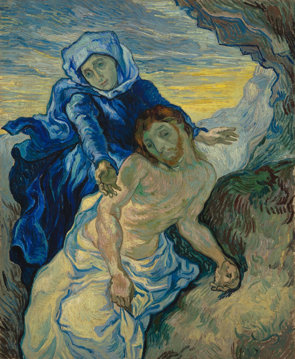 Pieta, 1890 by Vincent van Gogh