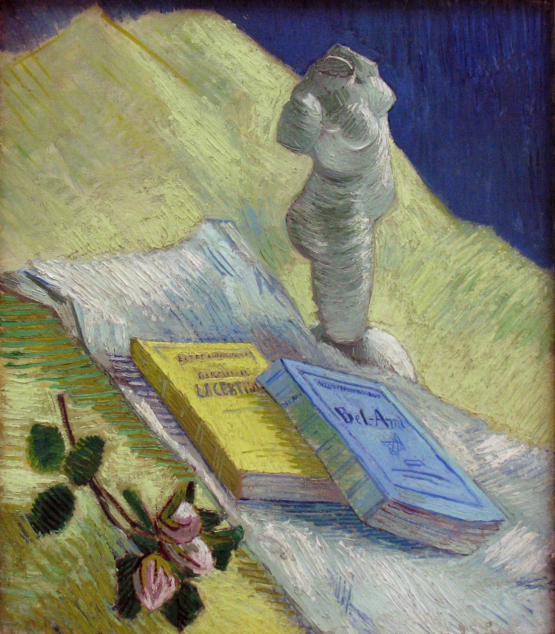 Alçı bir heykelcik ile natürmort by Vincent van Gogh