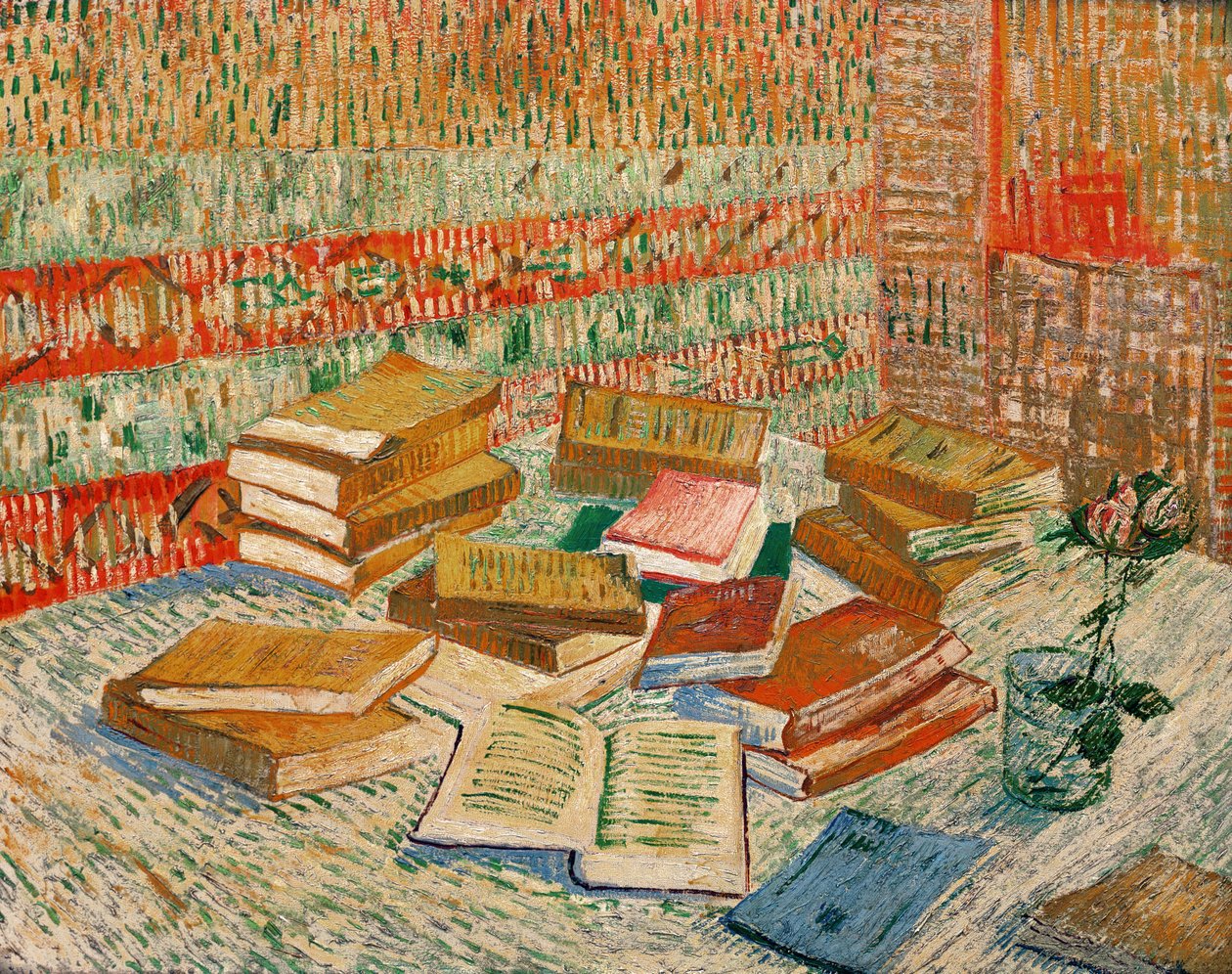 Sarı Kitaplar, 1887 by Vincent van Gogh