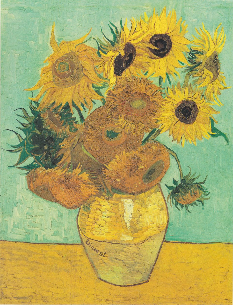 Vazoda on iki ayçiçeği by Vincent van Gogh