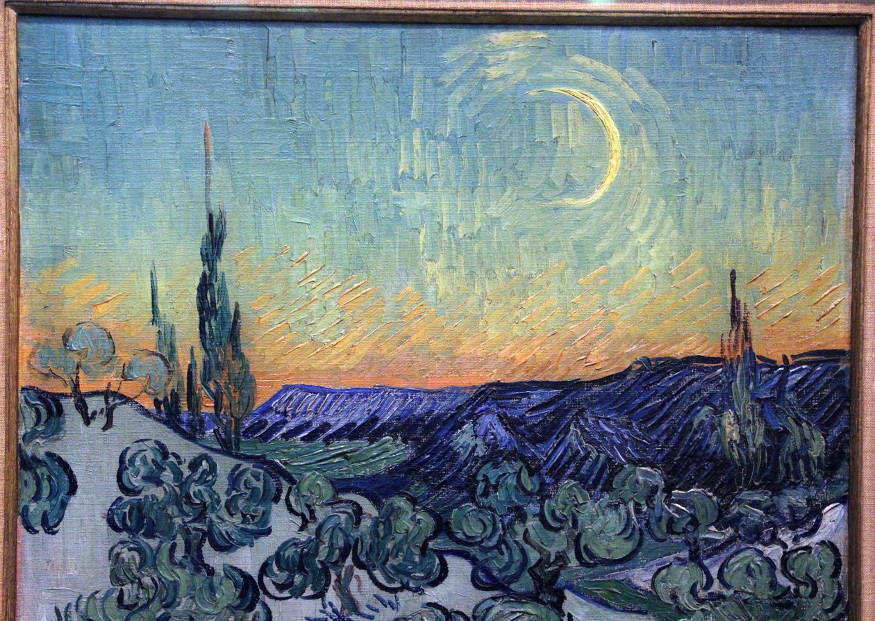 alacakaranlıkta dolaşmak by Vincent van Gogh