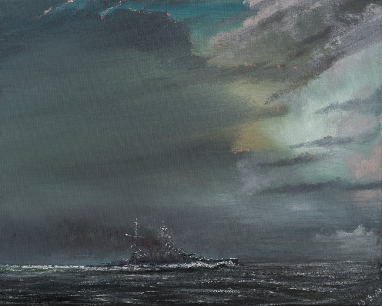 HMS Kaput 1941, 2014, by Vincent Alexander Booth