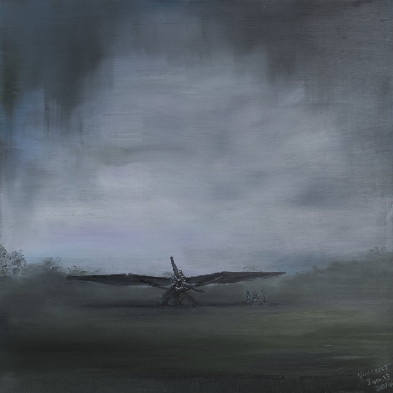 karanlık sırlar (2), 2014, by Vincent Alexander Booth