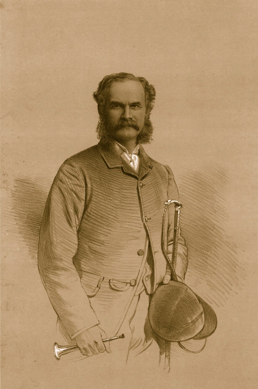 Yarbay A.M.Calvert, 1879. by Vincent Brooks Day and Son