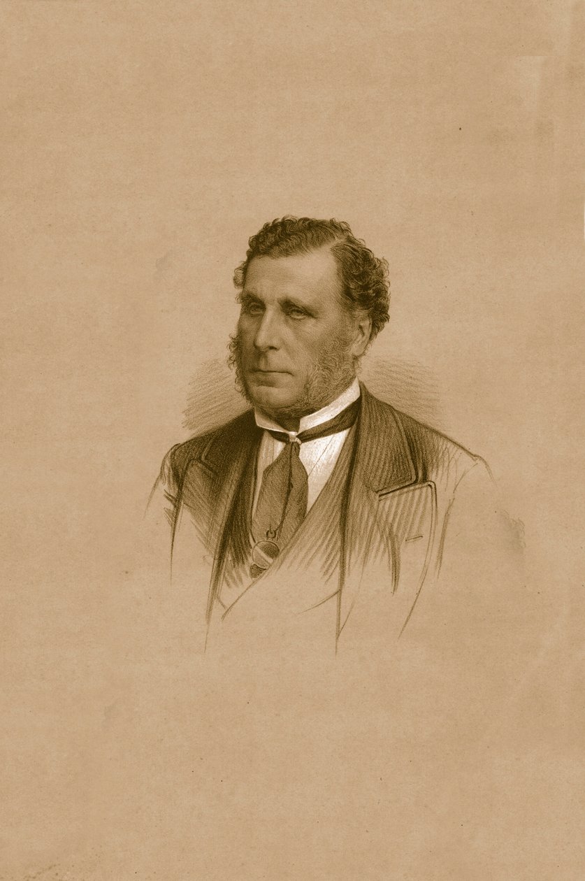 Vikont Falmouth, 1879. by Vincent Brooks Day and Son