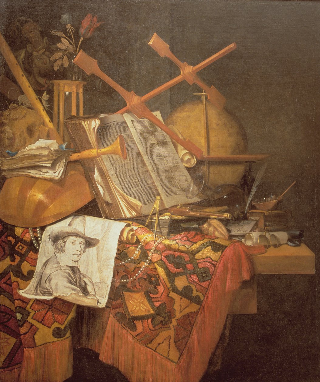 Vanity (tuval üzerine yağlı boya) by Vincent Laurensz van der Vinne