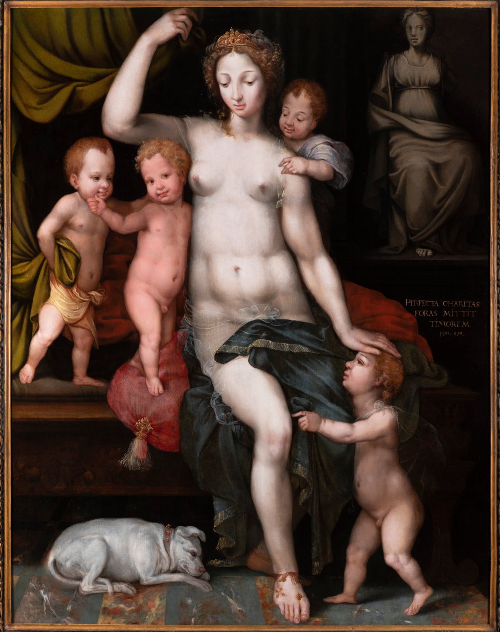 Kusursuz Aşkın Alegorisi, c.1540. by Vincent Sellaer
