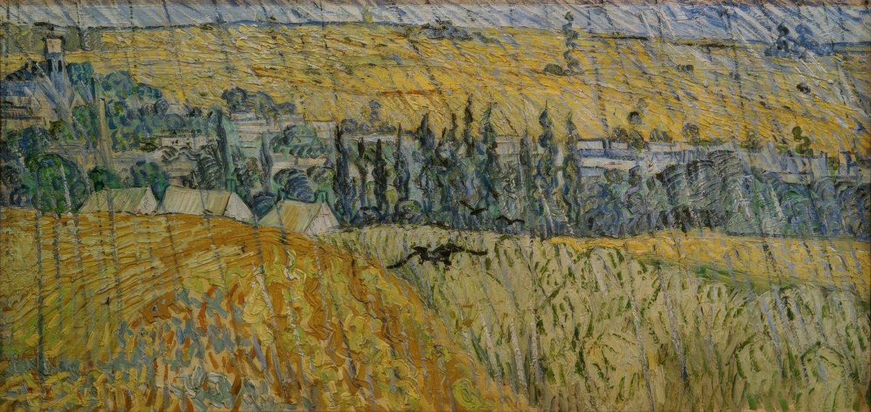 yağmur altında by Vincent van Gogh